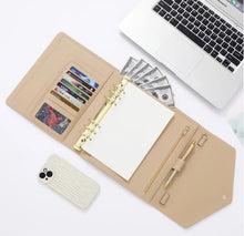 Load image into Gallery viewer, LUXE A5 6 Ring Clutch Planner