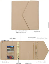 Load image into Gallery viewer, LUXE A5 6 Ring Clutch Planner