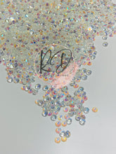 Load image into Gallery viewer, Crystal AB Transparent Rhinestones Flat Back