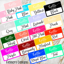 Load image into Gallery viewer, Hello My Name Is Sticker