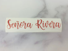 Load image into Gallery viewer, PERSONALIZED Vinyl Name Decal