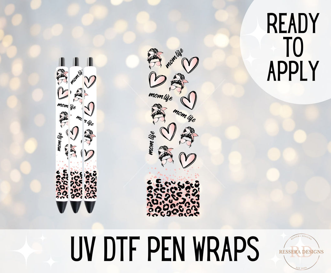 Mom Life - UV DTF Pen Wrap