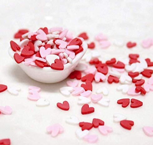Valentines Day Hearts Polymer Clays