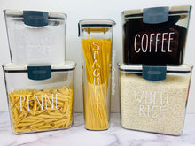 Load image into Gallery viewer, Rae Dunn Inspired Custom Pantry Labels
