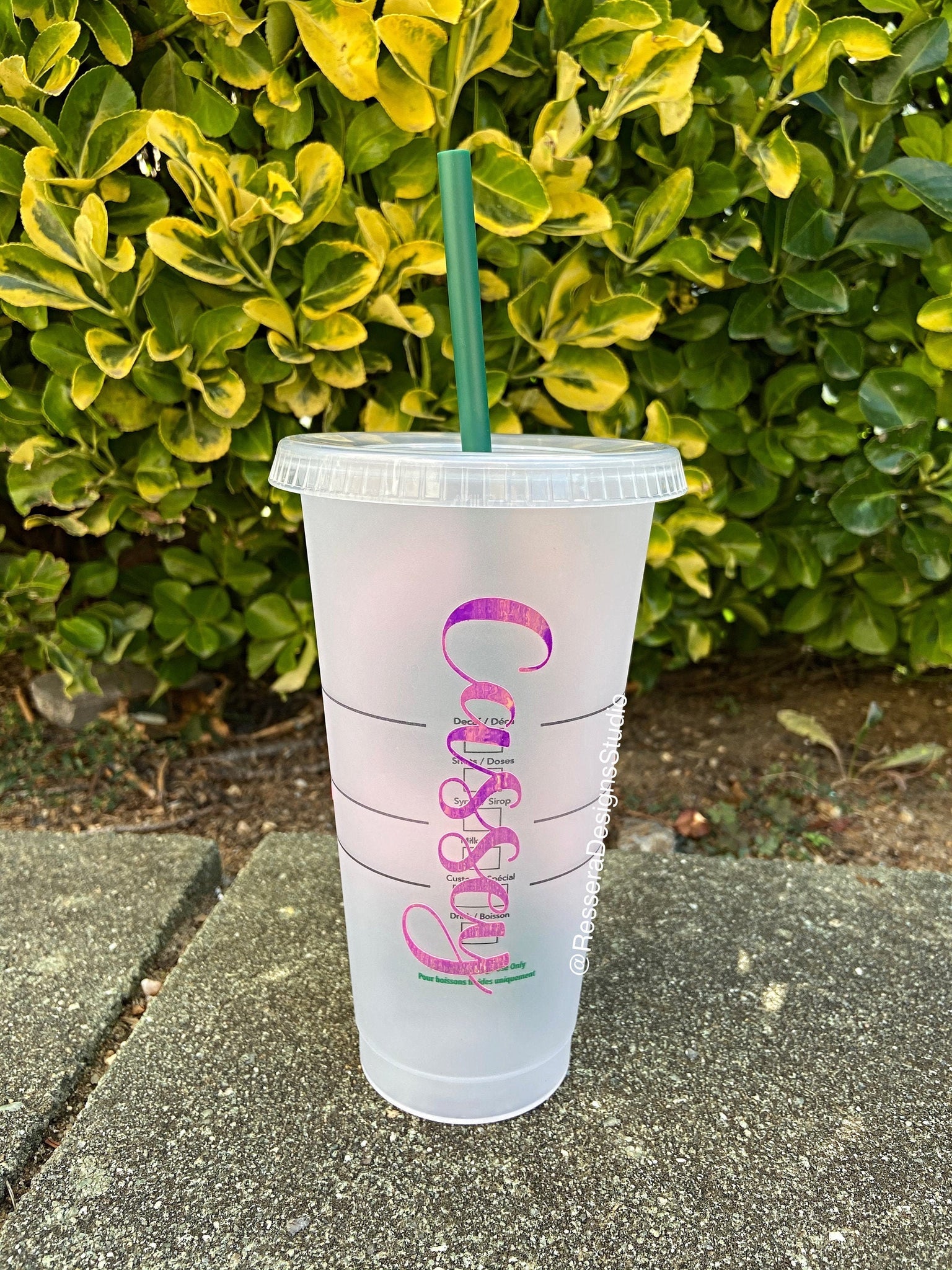Butterfly Starbucks Cup Personalized Starbucks Cold Cup Birthday