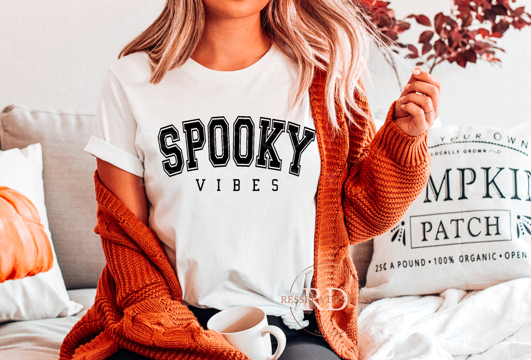 Spooky Vibes - Screen Print Transfer
